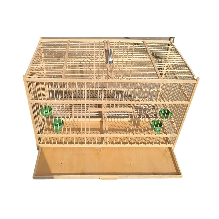 Amazon.co.jp: 鳥かご 竹バードコックケージ50cm手作りの伝統的